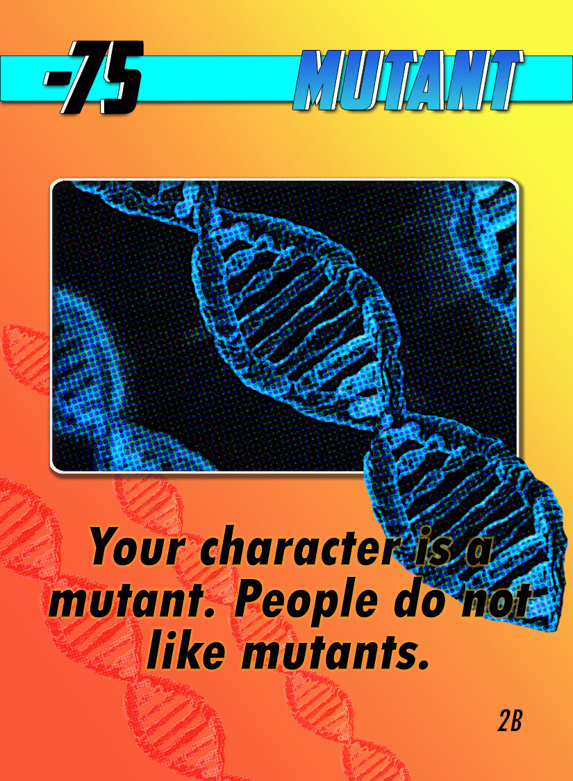 Champions Character Creation Cards KS Project