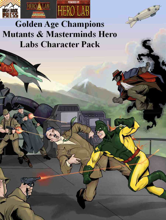 Golden Age Champions Mutants & Masterminds Hero Lab Character Pack