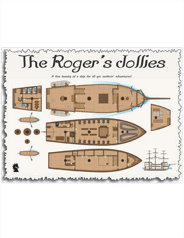 Roger's Jollies Pirate Map Kit [PDF]